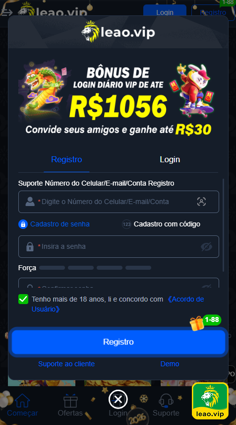 leaobet.com - conectar em confiável página de login